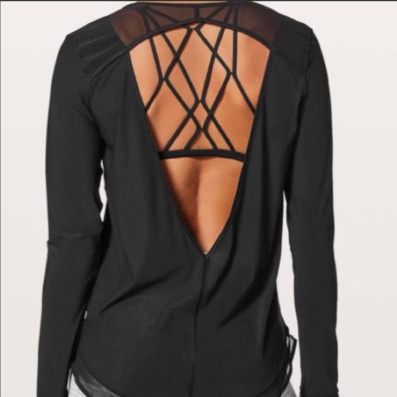 lululemon athletica Tops - Lululemon Mix and Mesh LS
